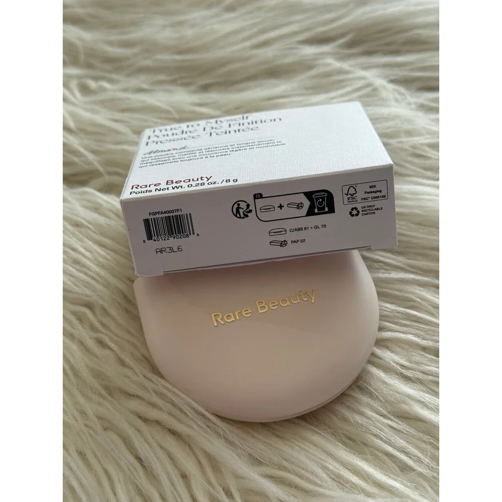 Rare Beauty True to Myself Tinted Pressed Talc-Free Finishing Powder Almond